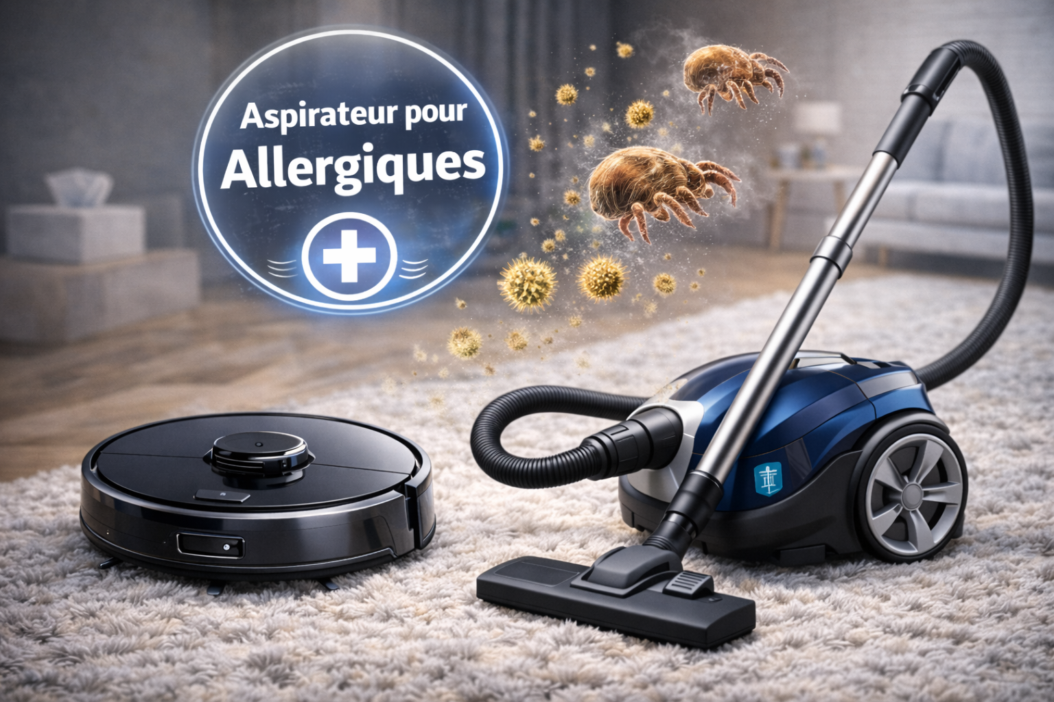 Aspirateur pour allergiques : lequel choisir en 2025 ?