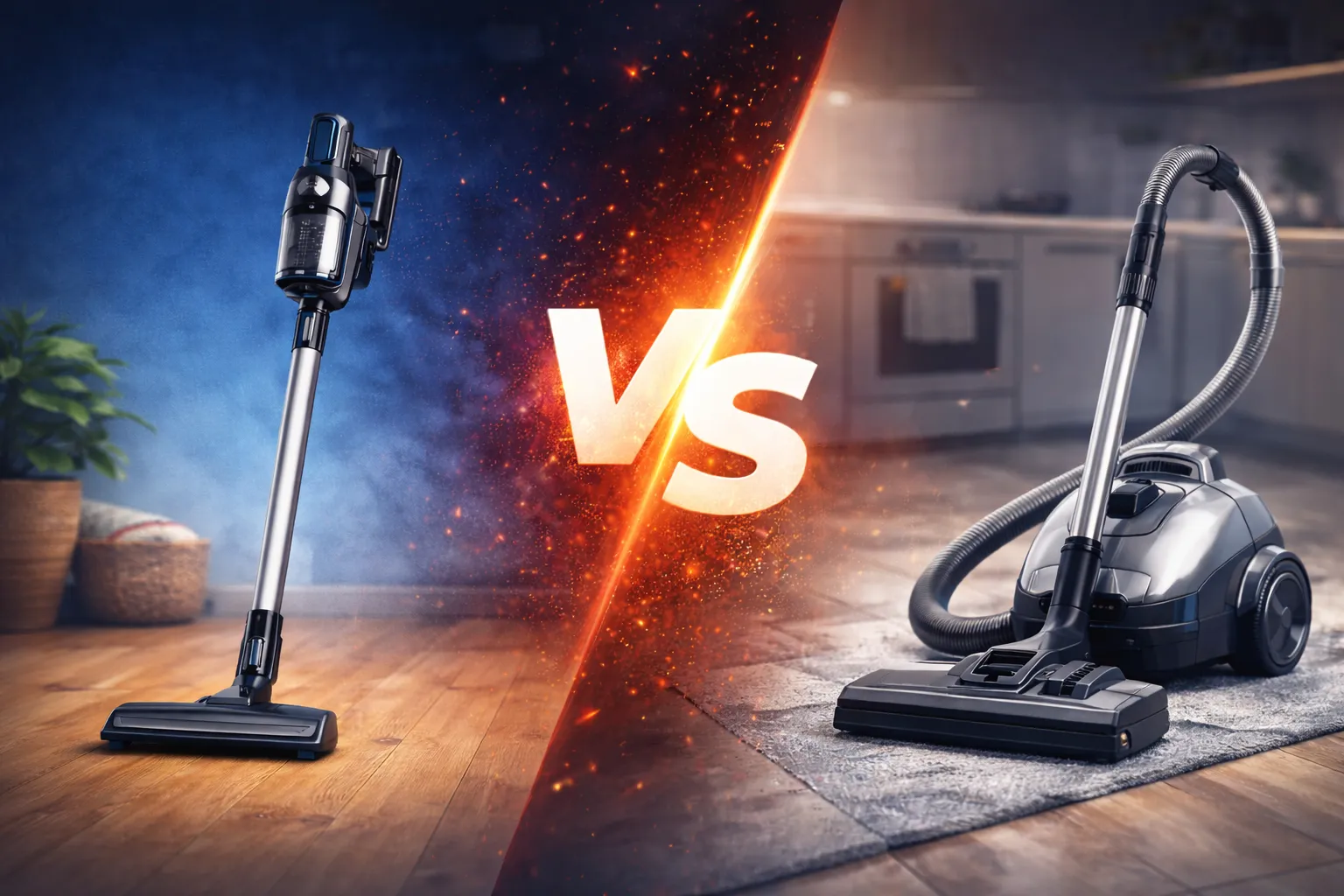 Aspirateur balai ou traîneau