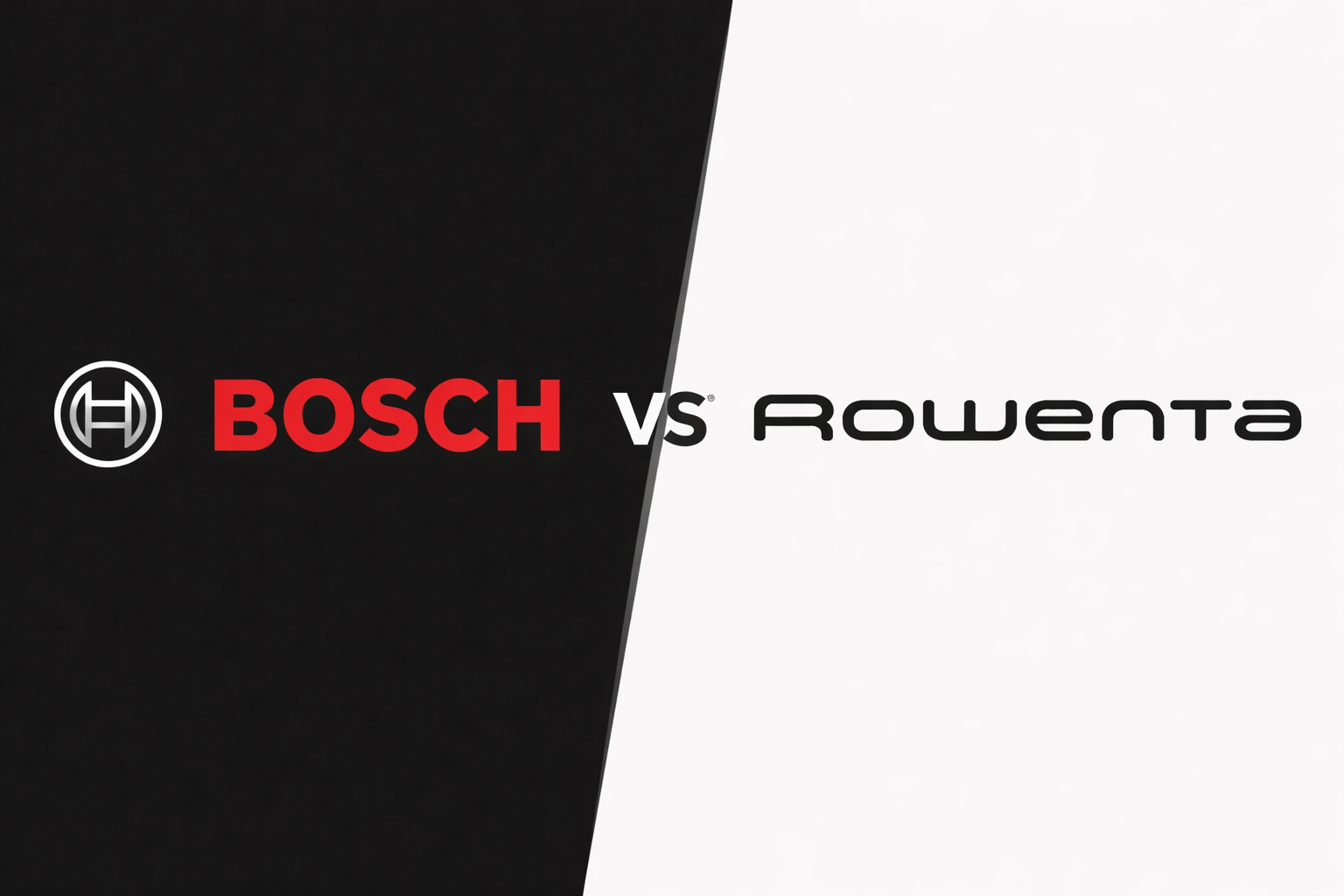 Comparatif aspirateurs Bosch vs Rowenta