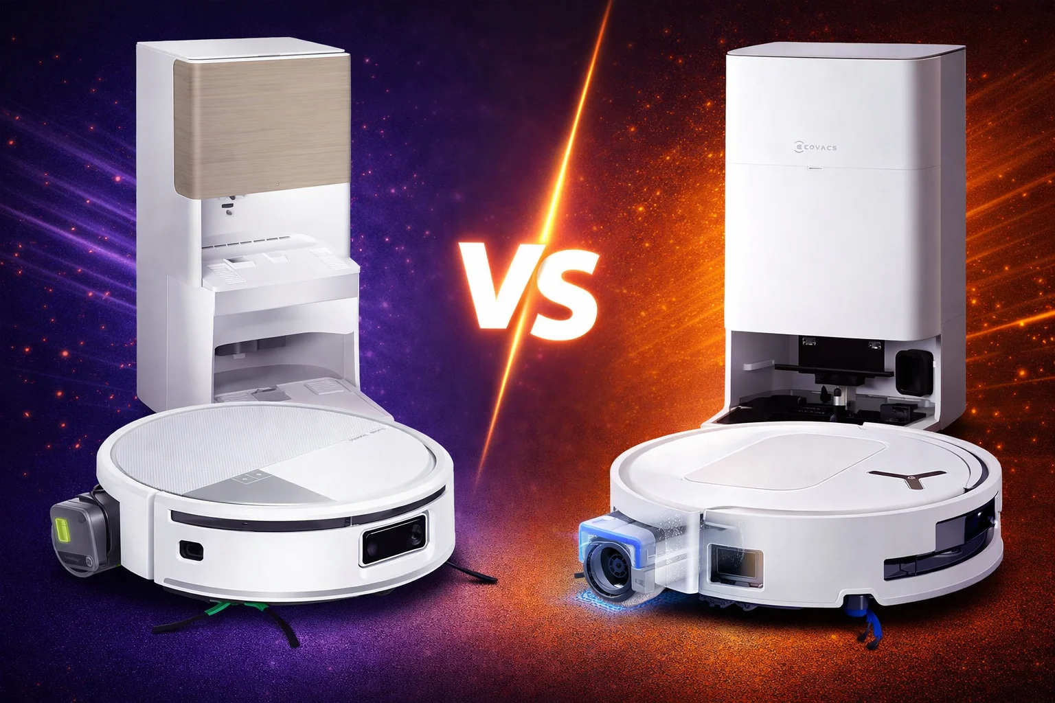 Comparatif : iRobot Roomba Max 705 vs ECOVACS T80 Omni (2026) : comparatif complet