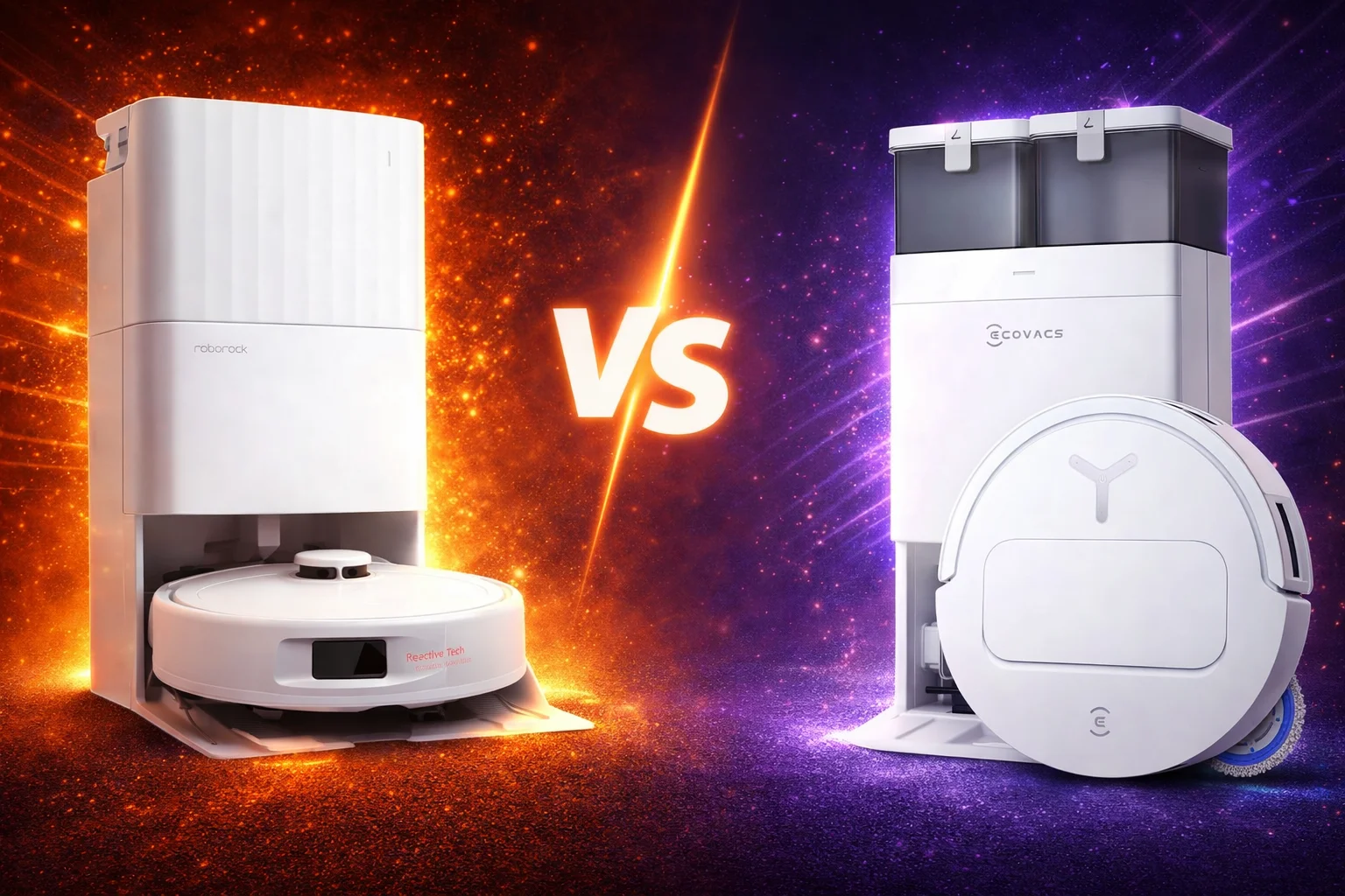 Comparatif : Roborock QV 35A vs ECOVACS T50 Omni Gen2 (2026) : comparatif complet