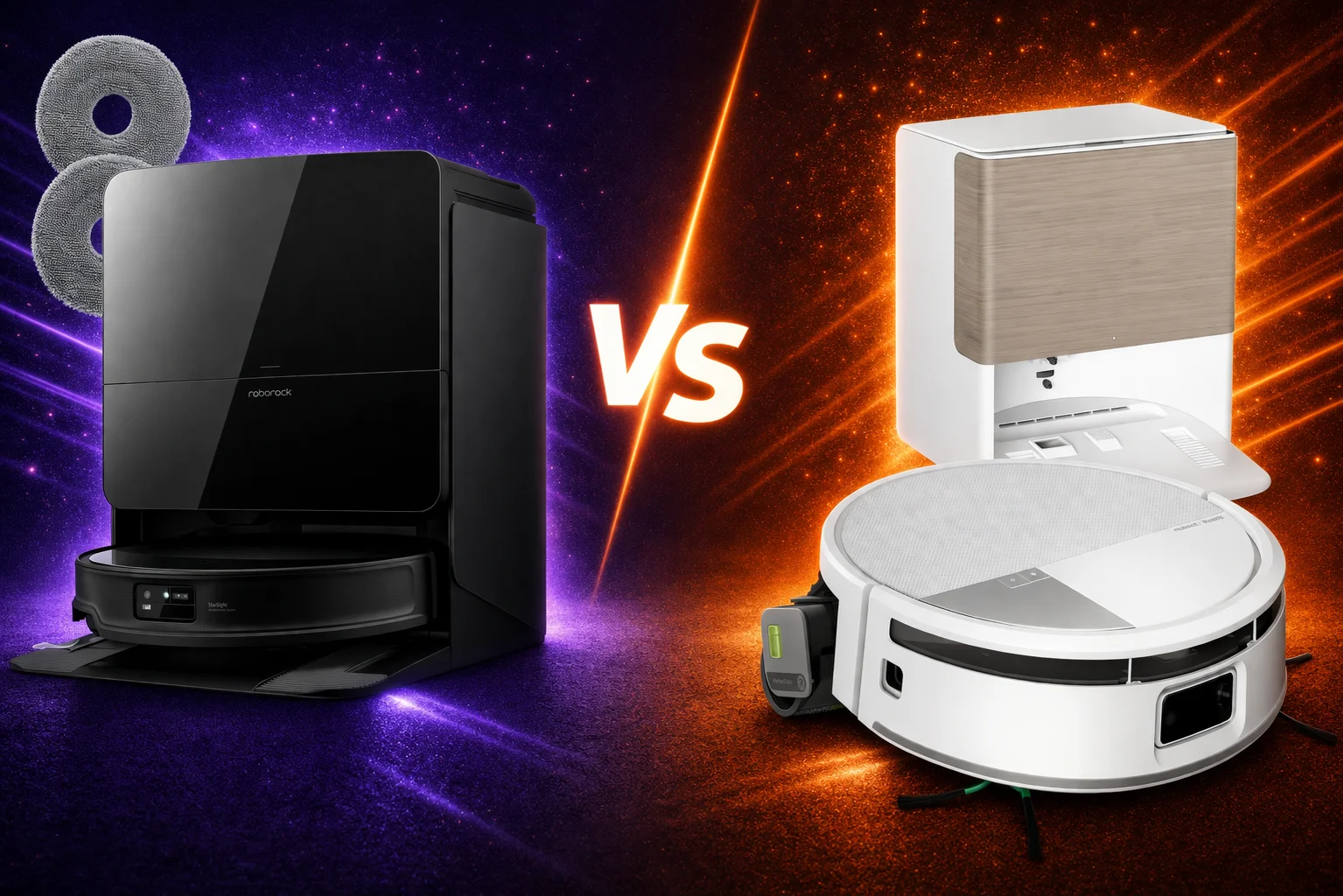 Comparatif : Roborock Saros 10R vs iRobot Roomba Max 705 (2026) : comparatif complet et avis